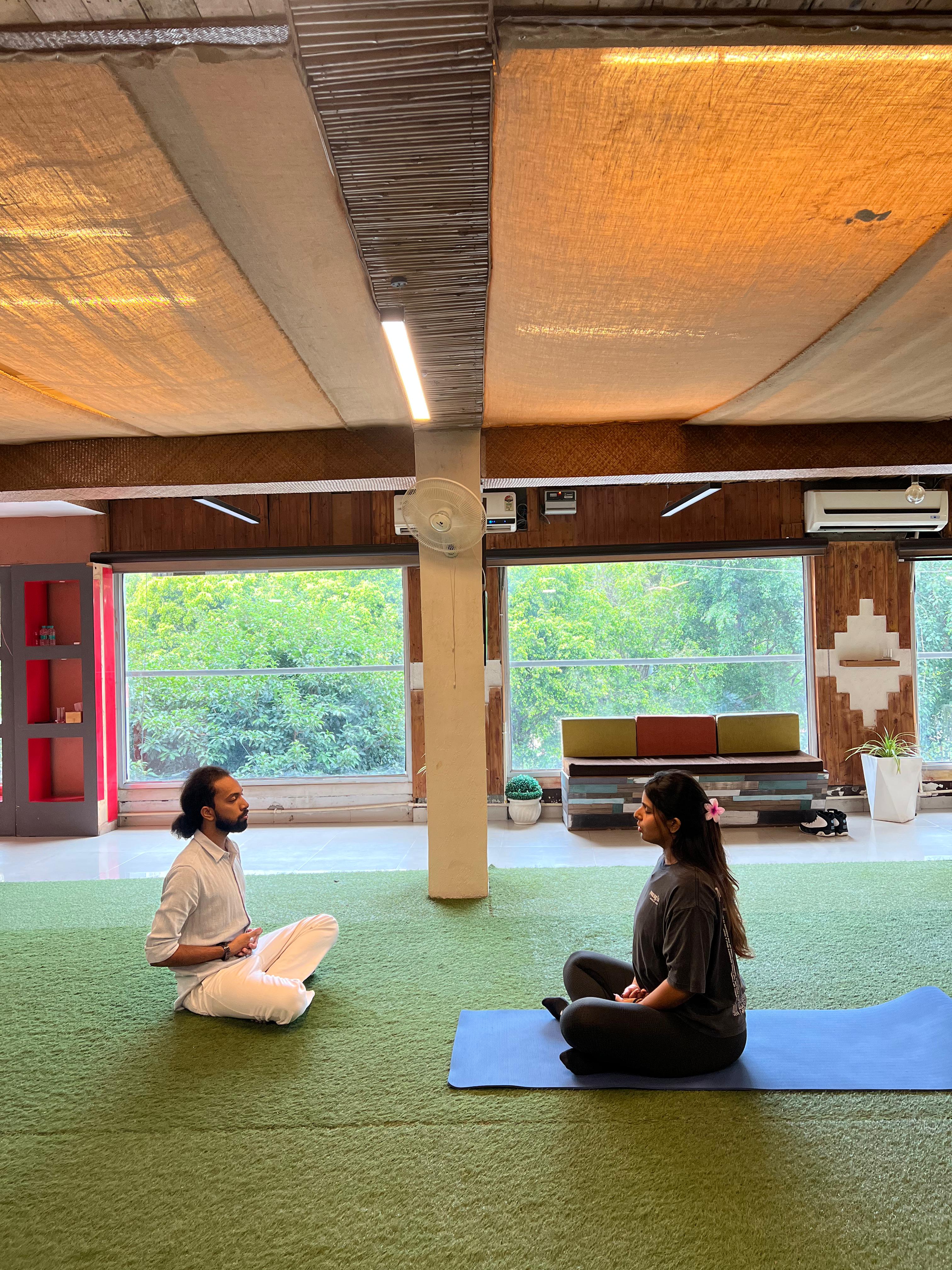 Personalized yoga class at Rhythmic Yoga Studio